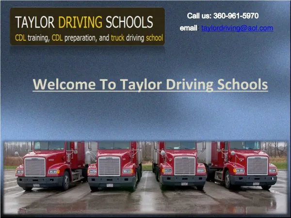 Learn effective CDL driving skills with expert driver
