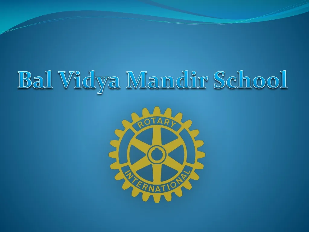 bal vidya mandir school