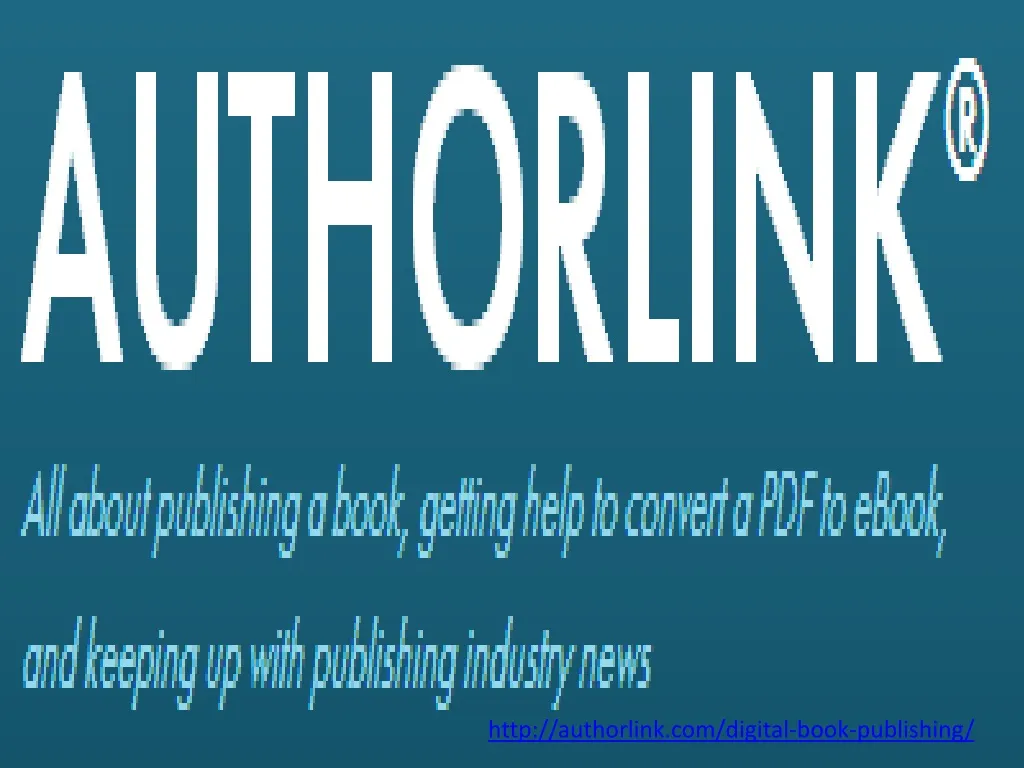 http authorlink com digital book publishing