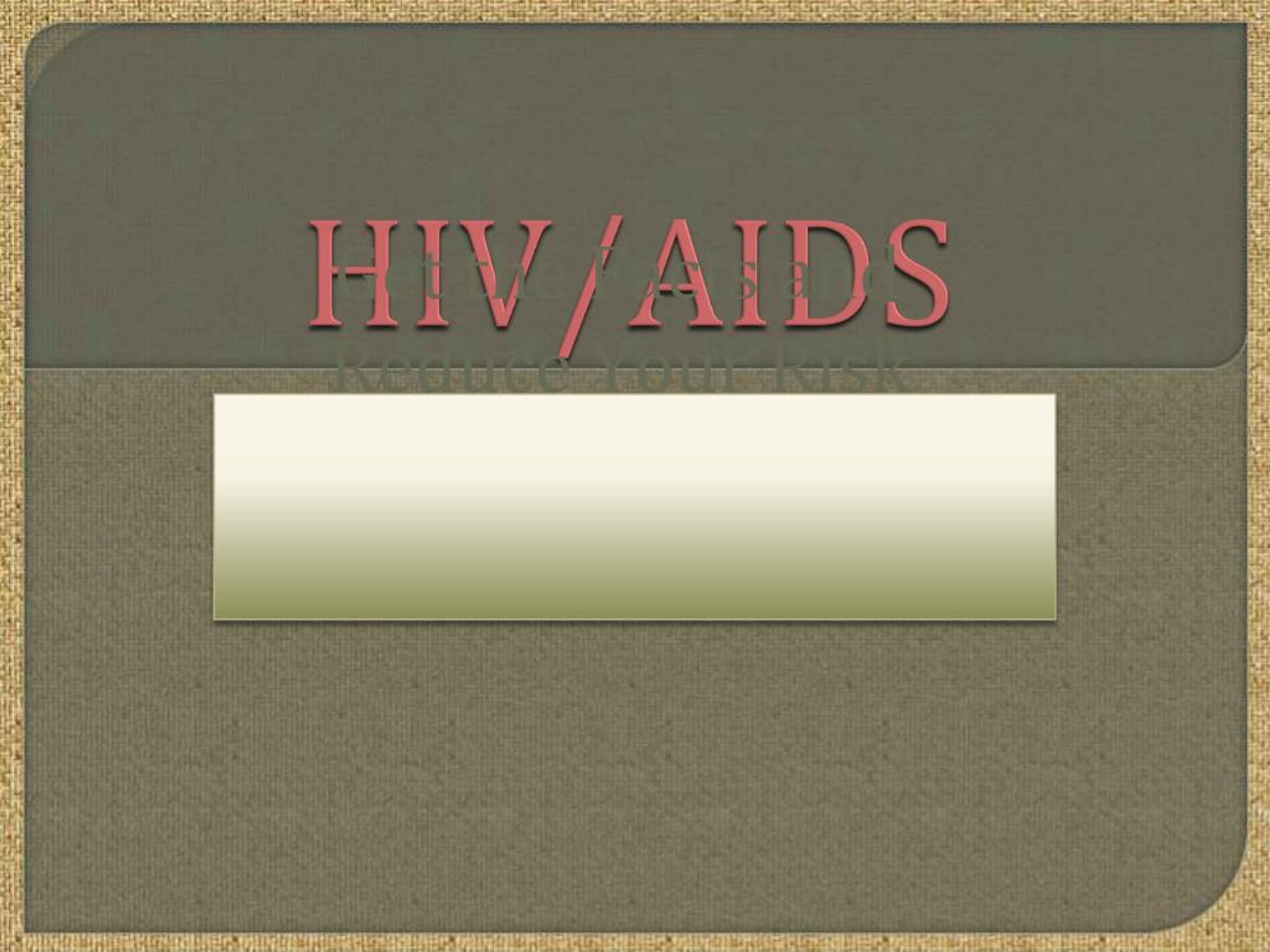 PPT - HIV/AIDS PowerPoint Presentation, free download - ID:1352010