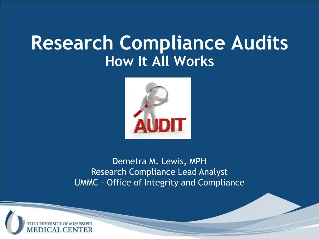 research compliance audits how it all works
