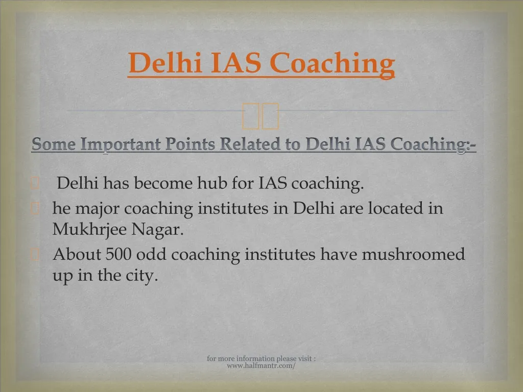 delhi ias coaching