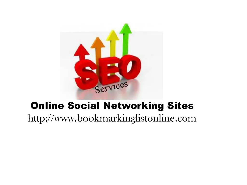 online social networking sites http