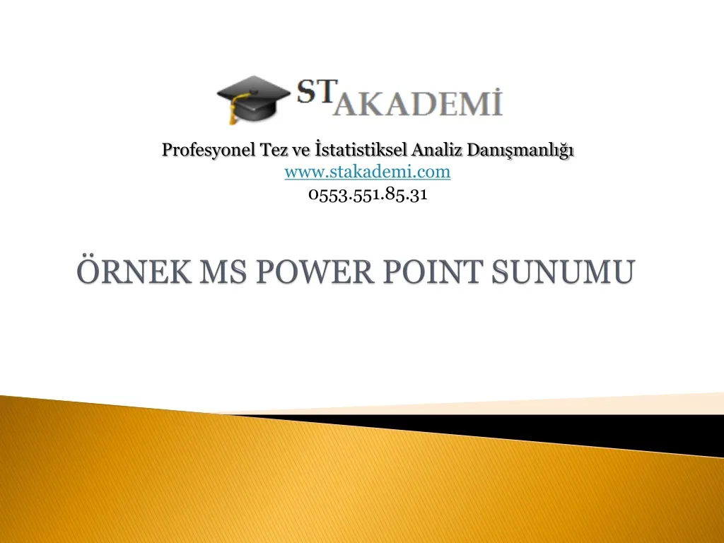 rnek ms power point sunumu