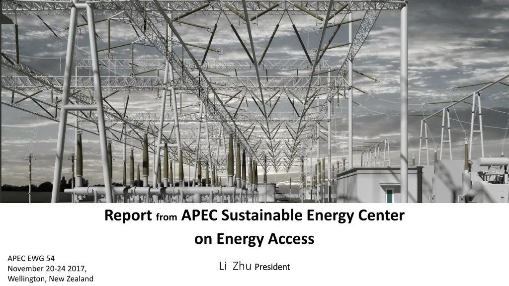 report from apec sustainable energy center