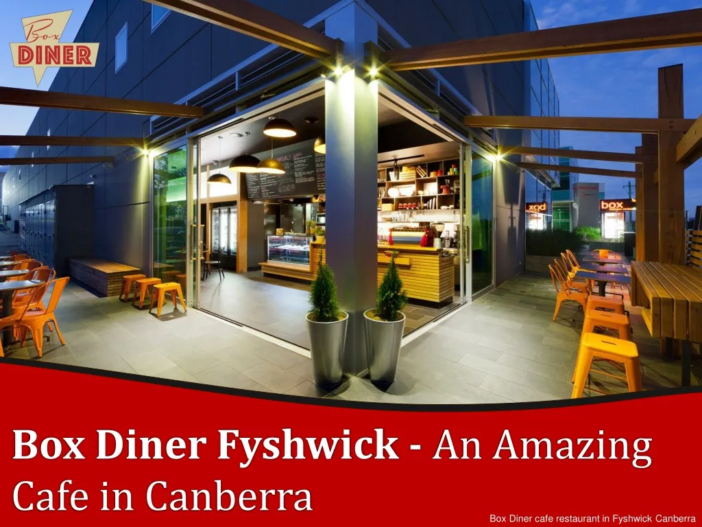 box diner fyshwick an amazing cafe in canberra