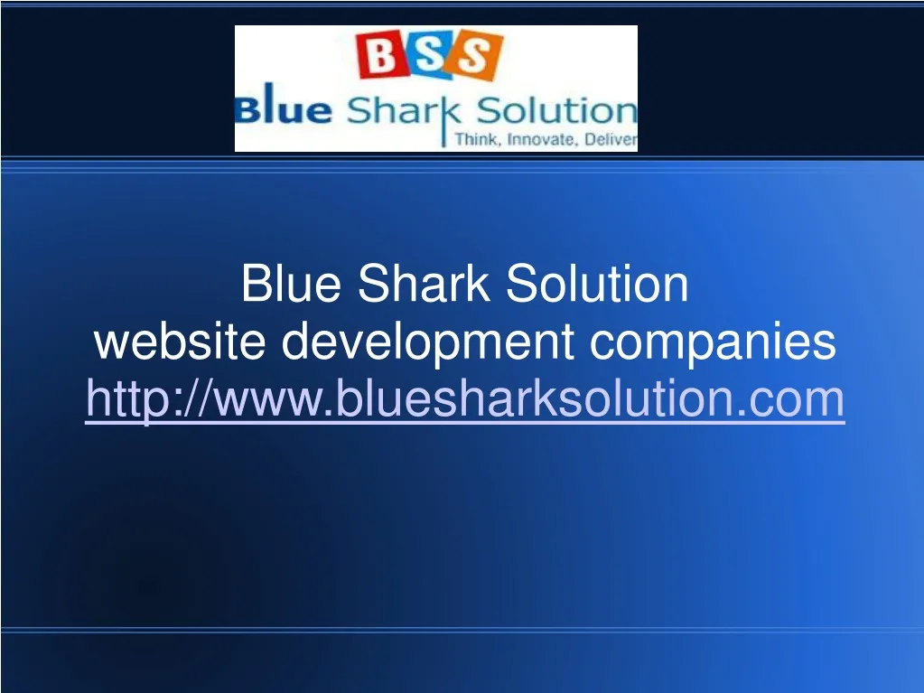 blue shark solution website development companies
