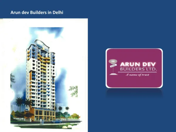 Arun Dev Builders: Builders and Developers in Delhi NCR
