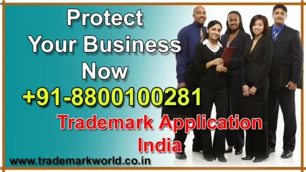 Trademark Application India File Right Now TM Registration