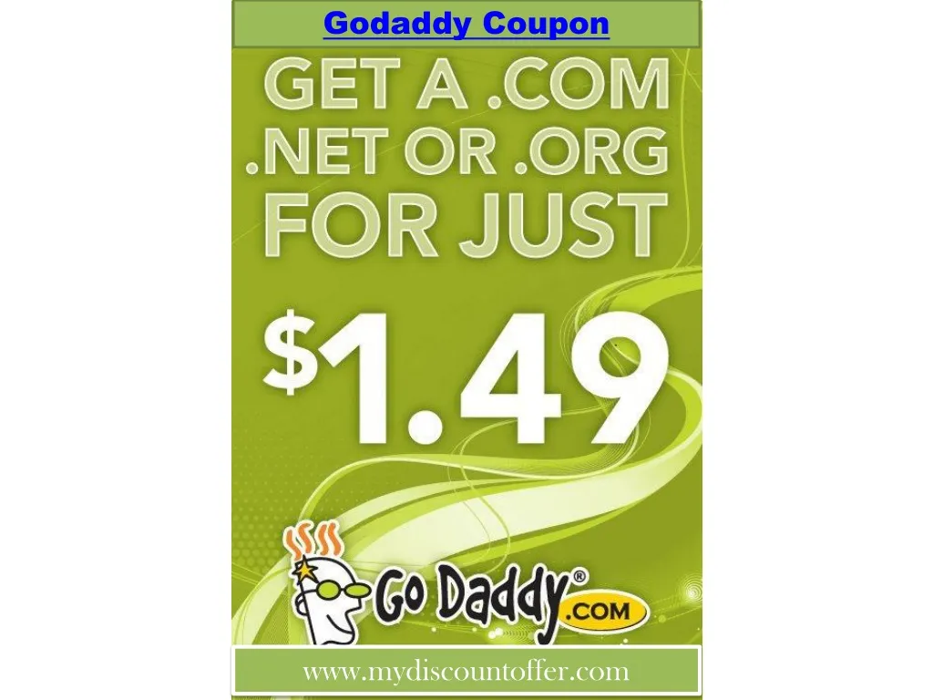 godaddy coupon
