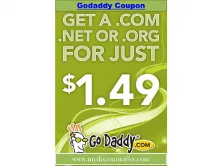 Godaddy Promo Code - slide 1