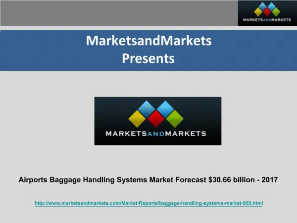 Airports Baggage Handling Systems Market Forecast $30.66 bil