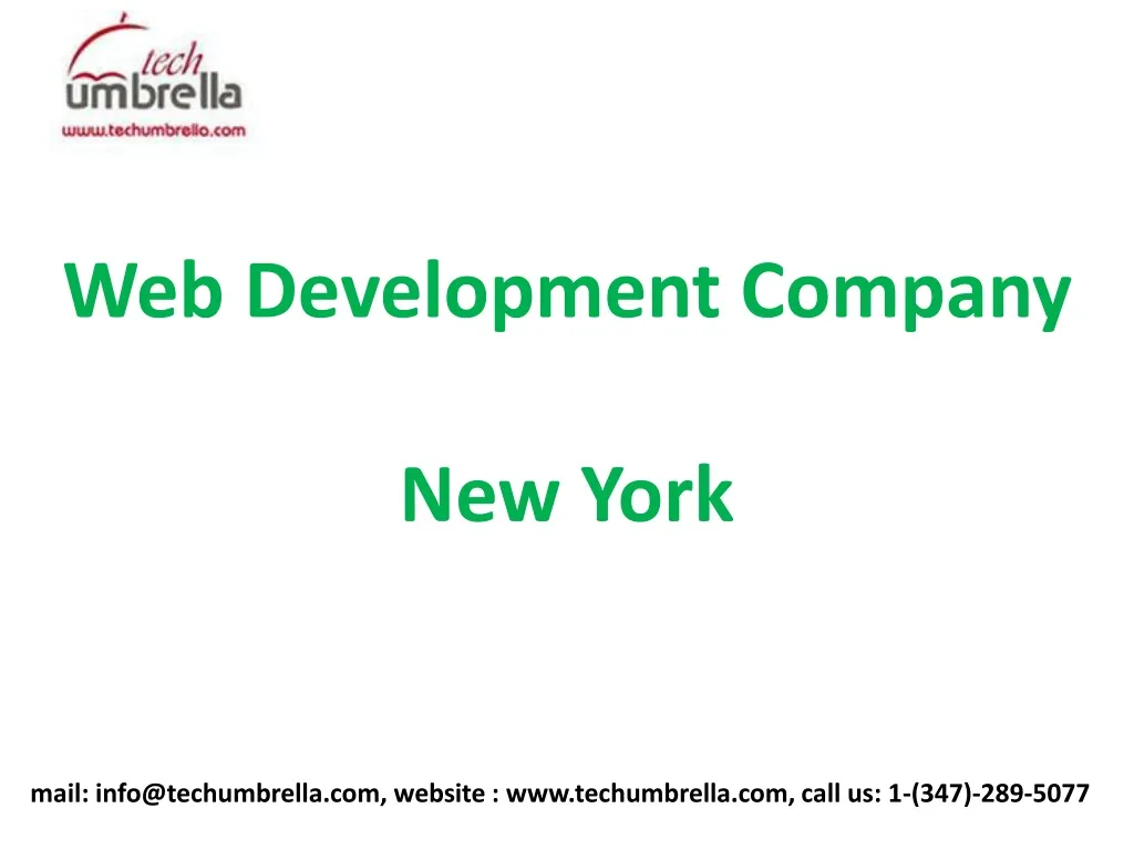 web development company new york