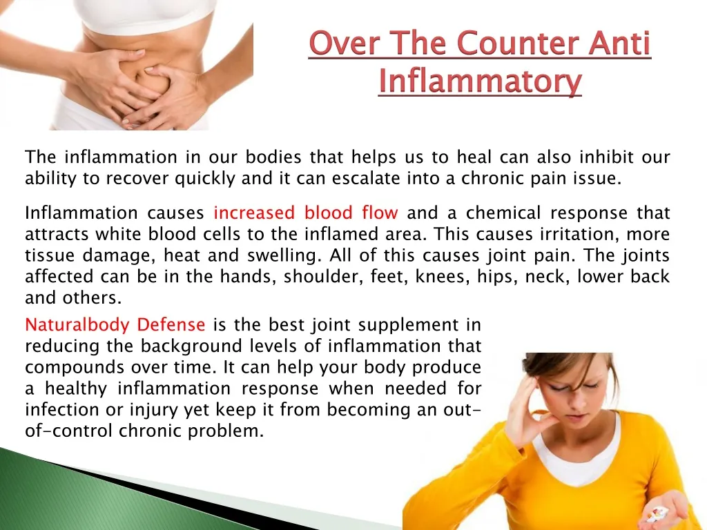 over the counter anti inflammatory