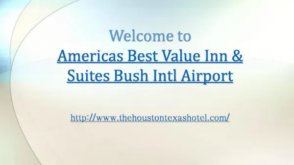 Best Value Inn Houston Texas