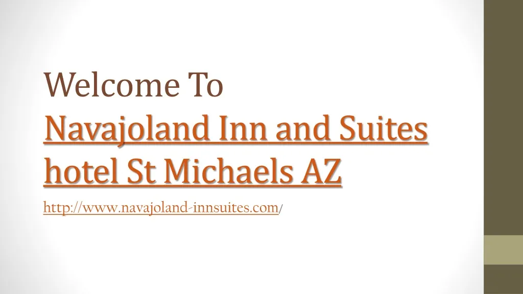 welcome to navajoland inn and suites hotel st michaels az