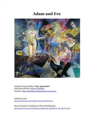 Adam and Eve -- Artisoo - slide 1
