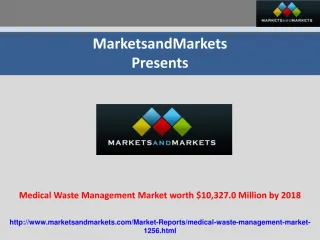 Medical Waste Management Market - slide 1