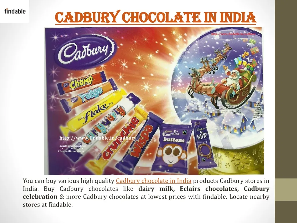 cadbury chocolate in india