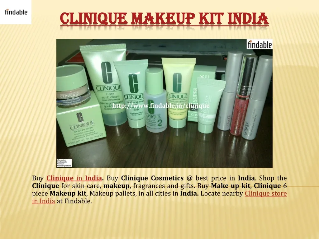 clinique makeup kit india
