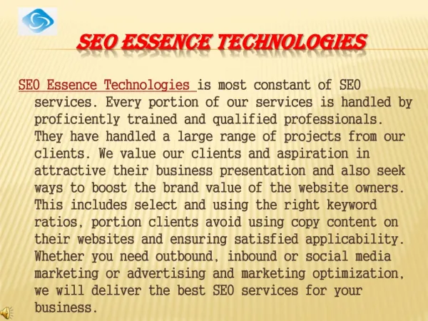 Top 5 ranking in google at SEoessence Technology