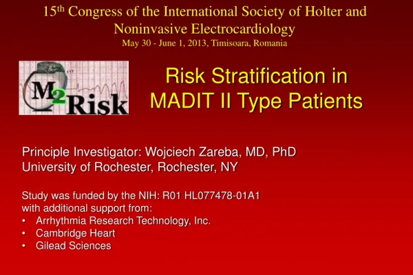 Risk Stratification of Ventricular Tachycardia or Ventricula