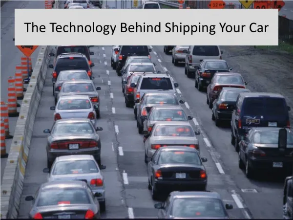 The technology behind shipping your car
