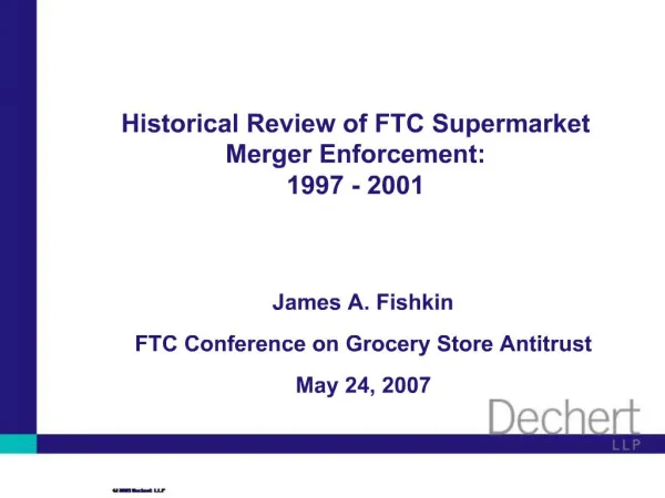 FTC Enforcement Actions: 1997 - 2001