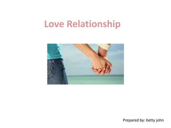Love Relationship criteria