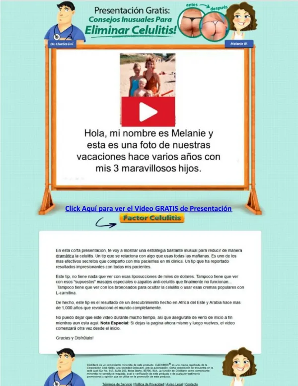 Factor Celulitis Video de Presentacion