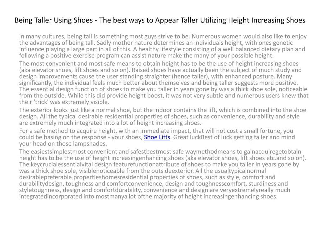 being taller using shoes the best ways to appear taller utilizing height increasing shoes