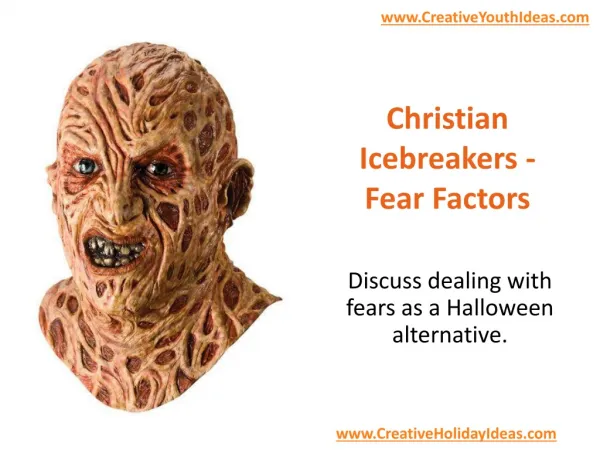 Christian Icebreakers - Fear Factors