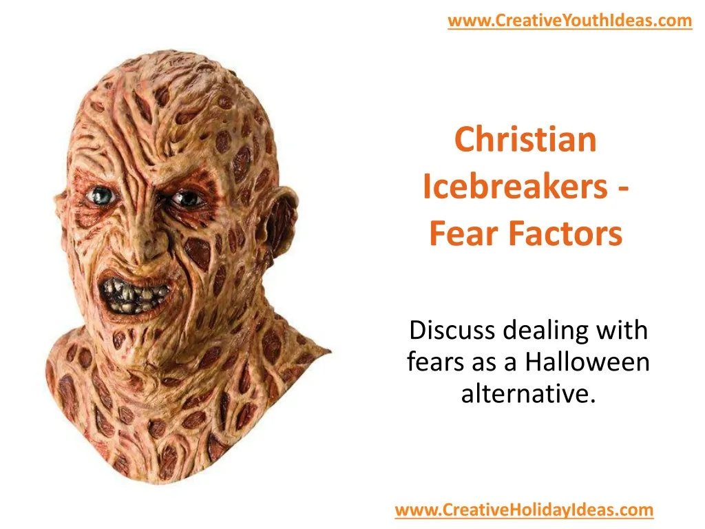 christian icebreakers fear factors