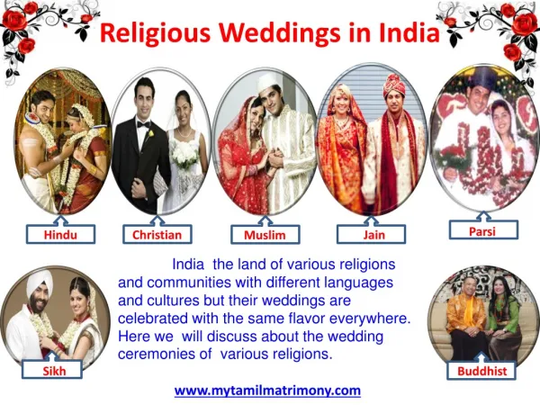 Religious weddings in India