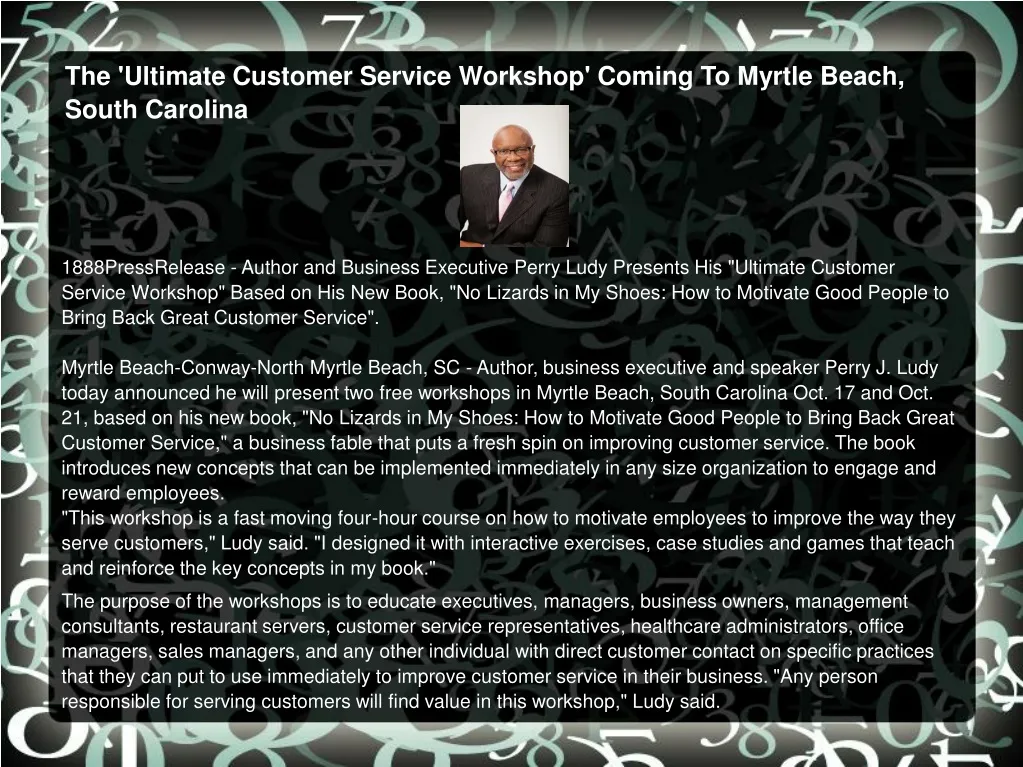 the ultimate customer service workshop coming