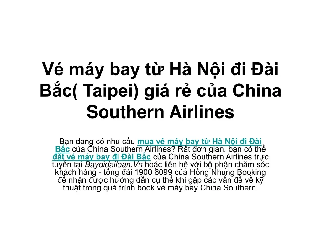v m y bay t h n i i i b c taipei gi r c a china southern airlines