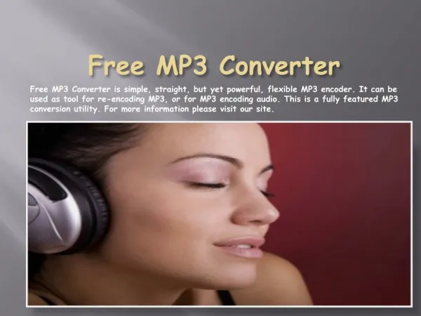 free mp3 converter