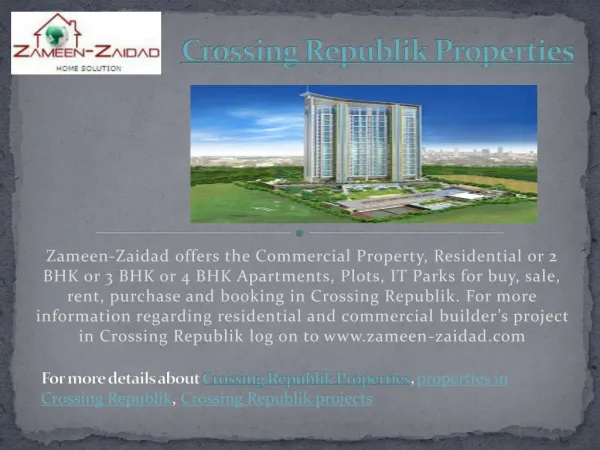 Crossing Republik Properties