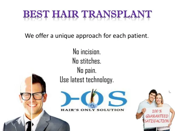 Best Clinic for Hair Transplant