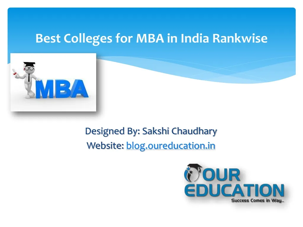best colleges for mba in india rankwise