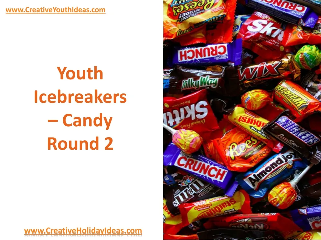 youth icebreakers candy round 2