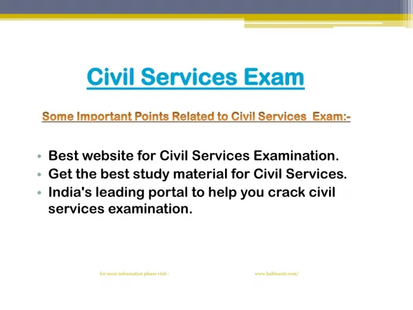 The best way to prepare for Civil Services Exam