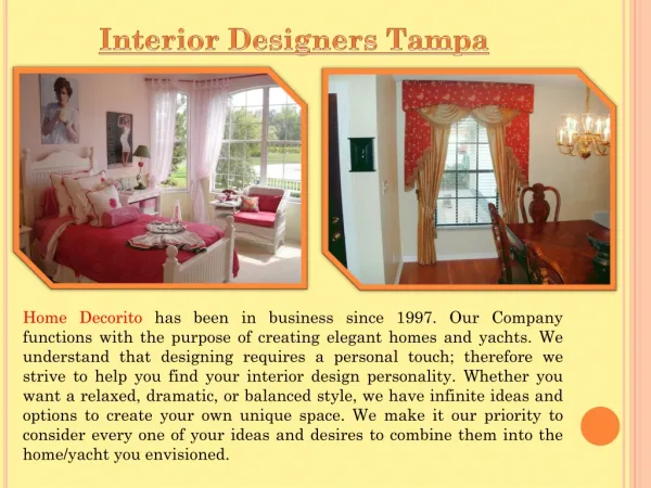 Modern Interior Design Tampa