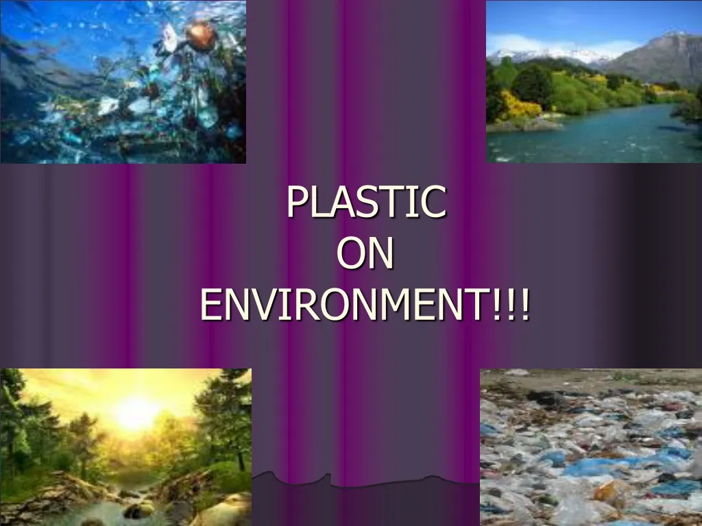 plastic on environment