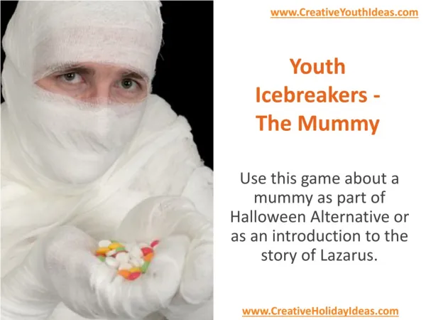 Youth Icebreakers - The Mummy