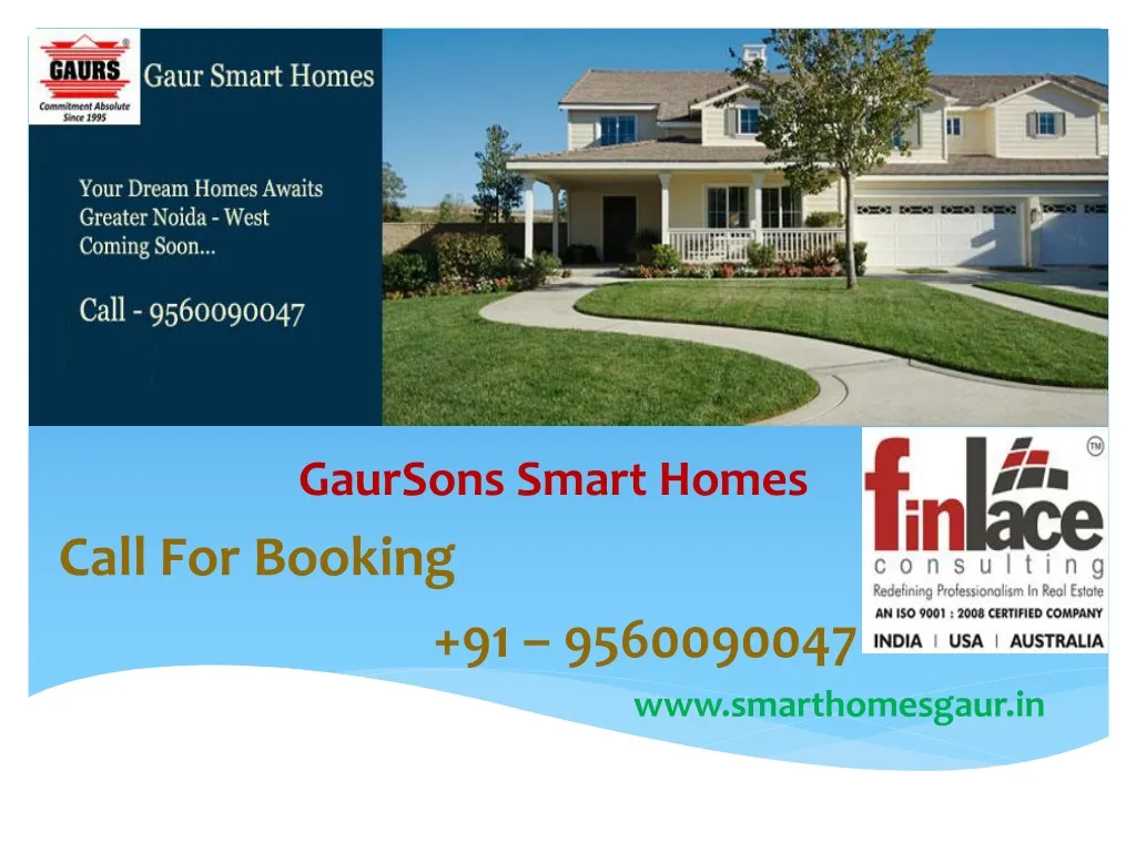 gaursons smart homes call for booking
