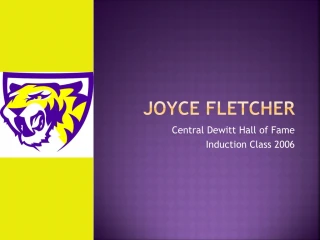 Joyce Fletcher - slide 1