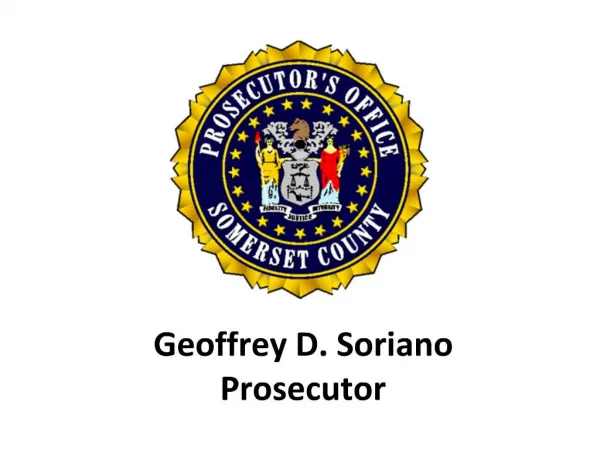 Geoffrey D. Soriano
Prosecutor