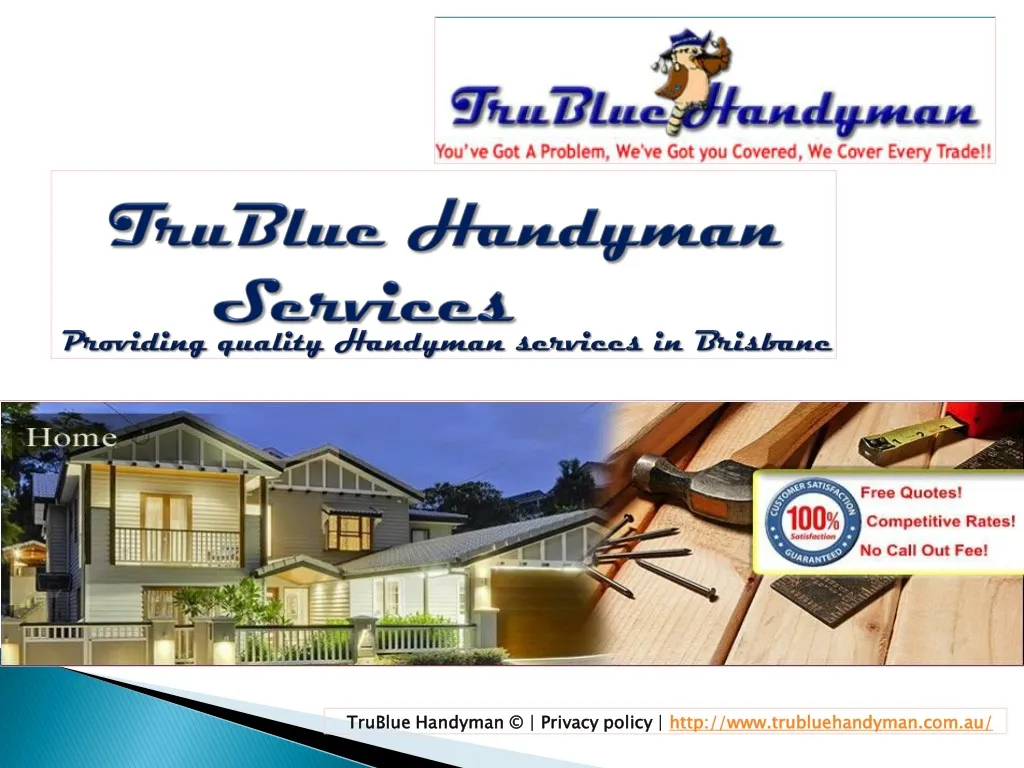 trublue handyman services