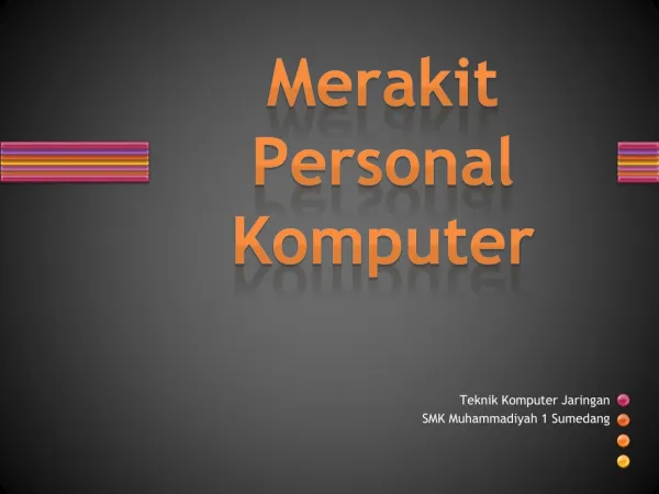 merakit pc